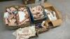 PORCELAIN DOLL MAKING ACCESSORIES - HEADS, ARMS, LEGS, A FEW TORSO&rsquo;S AND A BIT OF MAKEUP/BRUSHES