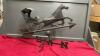 METAL CARRIAGE & HORSE WEATHER VANE