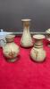 POTTERY ITEMS - INCLUDES (3) OLIVE GREEN FLOR KERAMICK PIECES - 2
