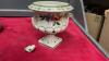 POTTERY ITEMS - INCLUDES (3) OLIVE GREEN FLOR KERAMICK PIECES - 4