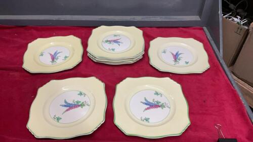 SET OF (9) ROYAL DENBY PLATES