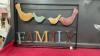 (2) METAL WALL ART - 2