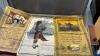SCOTLAND COLLECTIBLES - TARTAN SKIRT/KILT, SONG BOOKS, (2) HORSE BRASSES, HIGHLAND DANCING BOOK, BANNERS, THE PROFESSIONAL PIPER BOOK - 6