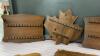 (5) WOODEN COLLECTOR SPOON HOLDERS - 2
