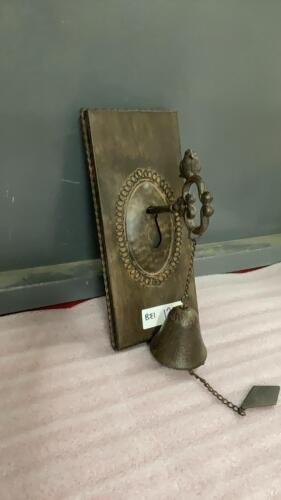 CAST BELL ON METAL MOUNT