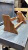 SMALL OAK COOKBOOK HOLDER - 2