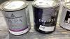 WOOD BOX W/ ARTISAN CHALK PAINT, STENCILS, WALL PAINT/PRIMER - 4