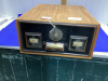 WOOD LOCK BOX. COMBINATION LOCK