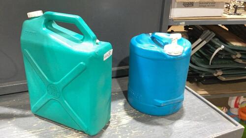 (2)WATER CONTAINERS