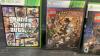 XBOX 360 GAMES + 3 CONTROLLERS - 3