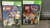 XBOX 360 GAMES + 3 CONTROLLERS - 4
