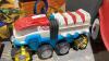SHELF #7 - LITTLE TIKES CAR, RACE + SMASH, TRANSFORMER, DINOSAUR - 7