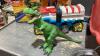 SHELF #7 - LITTLE TIKES CAR, RACE + SMASH, TRANSFORMER, DINOSAUR - 8
