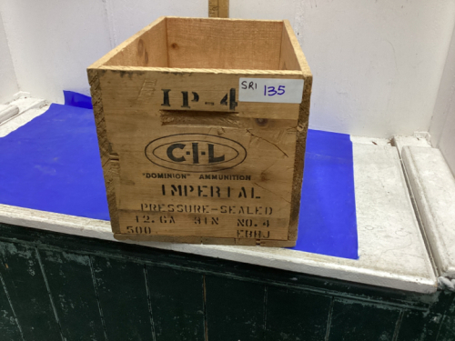 CIL WOOD AMMO BOX