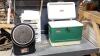 COLEMAN PROPANE CATALYTIC SPACE HEATER + COLEMAN METAL CLAD COOLER