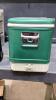 COLEMAN PROPANE CATALYTIC SPACE HEATER + COLEMAN METAL CLAD COOLER - 5