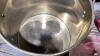 BOX W/STOCK POT, TITAN COOLER, LUNCH BAG, METAL FRUIT BASKET - 4