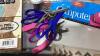 (2) ITEMS B0X + BLUE CRATE W/ SCRAPBOOKING/HOBBY SUPPLIES - 3