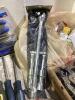 SHOP CRATE W/ SCREWDRIVERS, SCREWS, BOLTS, PILERS & MISCELLANEOUS - 6