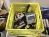 SHOP CRATE W/ SCREWDRIVERS, SCREWS, BOLTS, PILERS & MISCELLANEOUS - 7