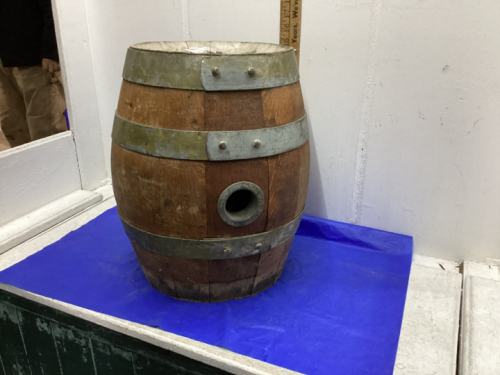 WOODEN BREWMASTER KEG