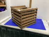 WOOD EGG SHIPPING CRATE