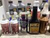 SHOP BOX OF MIXED FLUIDS W/ ENGINE SEAL, REPAIR MAIN SEAL, BAR'S LEAKS & MISCELLANEOUS - 2