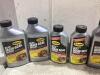 SHOP BOX OF MIXED FLUIDS W/ ENGINE SEAL, REPAIR MAIN SEAL, BAR'S LEAKS & MISCELLANEOUS - 9