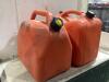 (2) JERRY CANS 22.7L & 5.3L - 2