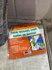 SHOP BOX OF MISCELLANEOUS W/ ACRYLIQUE, FOAM WEATHER STRIP, QUIKRETE & SCHLUTER ALL-SET - 5