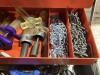 TOOL BOX W/ CONTENTS - SYRINGES, CHAINS & MISCELLANEOUS - 5
