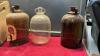 VINAGE BOTTLES AND A WOOD JERSEY DAIRY CRATE - 5