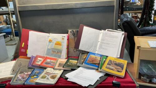 BOX OF COOKBOOKS - BEST OF BRIDGE, COMPANY&rsquo;S COMING, RECIPES IN BINDERS ETC
