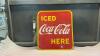 DOUBLE SIDED ICED COCA-COLA SIGN