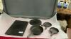 CAST PANS & GRIDDLES (ONE IS A LODGE)
