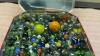 TIN OF MARBLES - 2