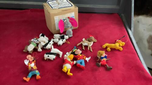 VINAGE DISNEY ORNAMENTS IN ORIGINAL BOX
