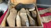 COBBLERS BOX - VARIETY OF SHOE FORMS IN WOODEN BOX - 2