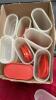 TUPPERWARE STORAGE CONTAINERS W/ LIDS - 3