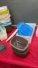 PLASTIC STORAGE CONTAINERS & ICE CREAM BUCKETS - 3