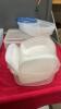 PLASTIC STORAGE CONTAINERS & ICE CREAM BUCKETS - 4