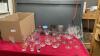 (2) BOXES W/ WINE & BEER GLASSES