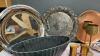 COLLECTOR SPOONS, MIRRORED COASTER, SALT & PEPPER SHAKER, BMP BOWL, HOCKEY STICK PENCILS, PLATTERS - 6