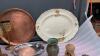 COLLECTOR SPOONS, MIRRORED COASTER, SALT & PEPPER SHAKER, BMP BOWL, HOCKEY STICK PENCILS, PLATTERS - 7