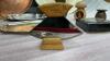 COLLECTOR SPOONS, MIRRORED COASTER, SALT & PEPPER SHAKER, BMP BOWL, HOCKEY STICK PENCILS, PLATTERS - 9