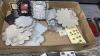 (2) BOXES WITH CRAFTING ITEMS- FLOWERS, CUT OUTS, STENCILS, LETTERS - 2