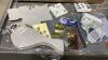 (2) BOXES WITH CRAFTING ITEMS- FLOWERS, CUT OUTS, STENCILS, LETTERS - 3