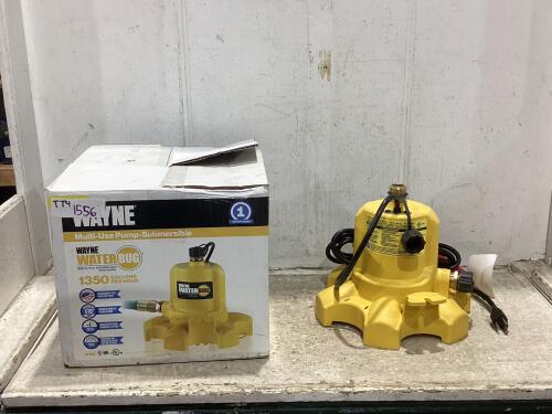 WAYNE MULTI-USE PUMP-SUBMERSIBLE WATER BUG