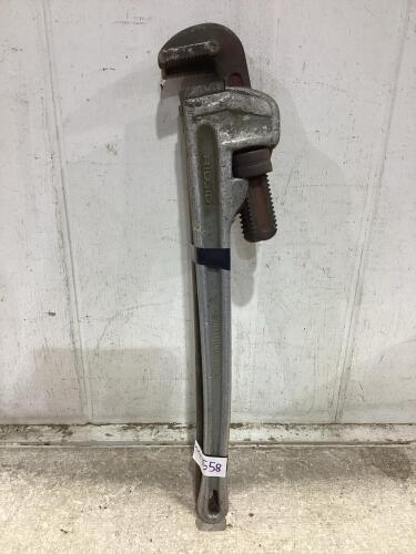 (2) PIPE WRENCHES 24"