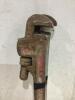 (2) PIPE WRENCHES 24" - 4